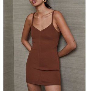 Bec + Bridge Eden Brown Mini Dress size XS